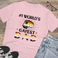 Thumbnail for Bear Pride Flag T-shirt Unisex Size - #1 Word's Gayest Dad Printify