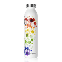 Thumbnail for Straight Ally Flag Slim Water Bottle Philly Pride - My Rainbow is In My DNA SHAVA CO
