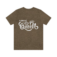 Thumbnail for Affirmation Feminist Pro Choice T-Shirt Unisex Size - I am a Black Queen Printify