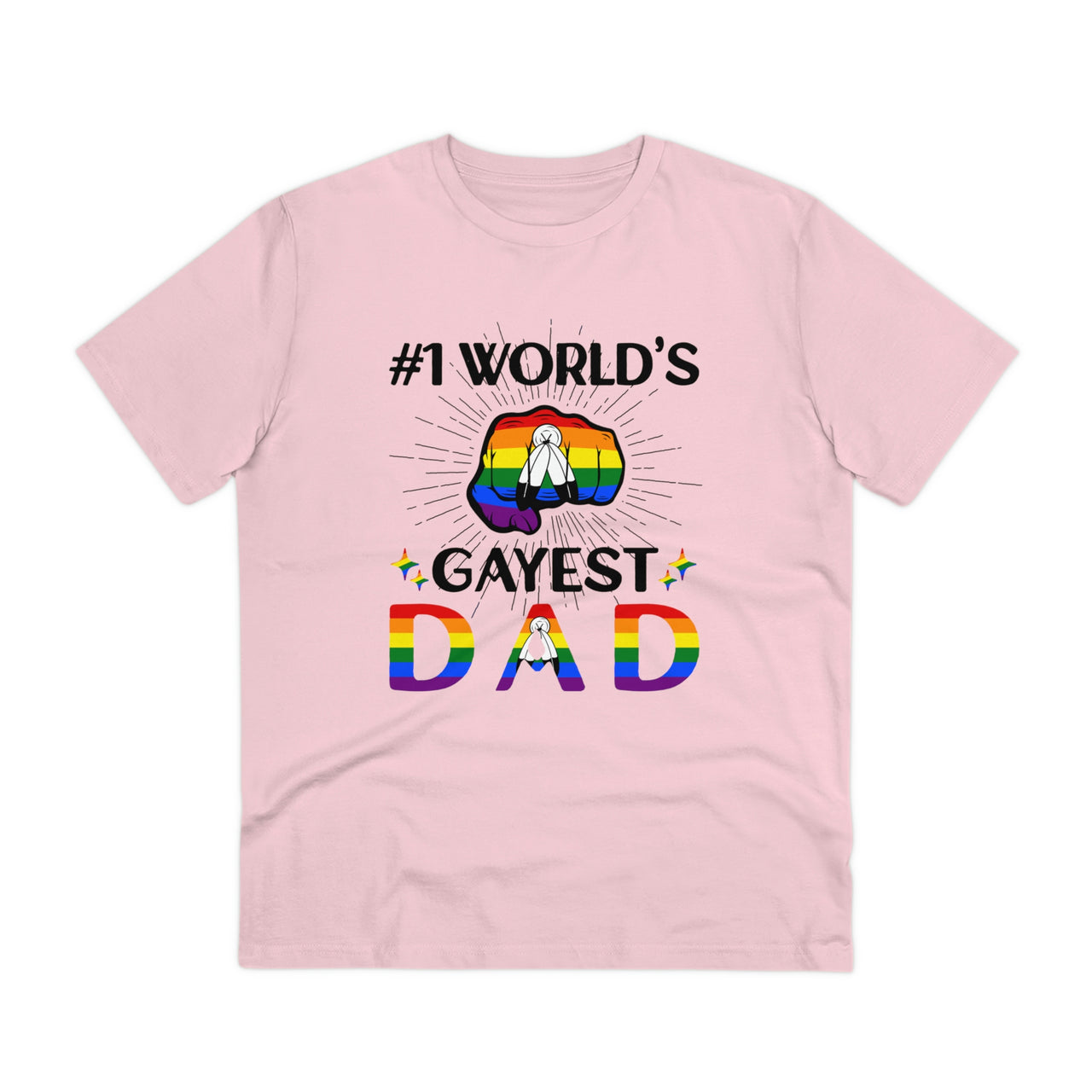 Two Spirit Pride Flag T-shirt Unisex Size - #1 Word's Gayest Dad Printify