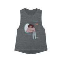 Thumbnail for Affirmation Feminist Pro Choice Tank Top Women’s Size – You Are Unique (Brown Girl) Printify