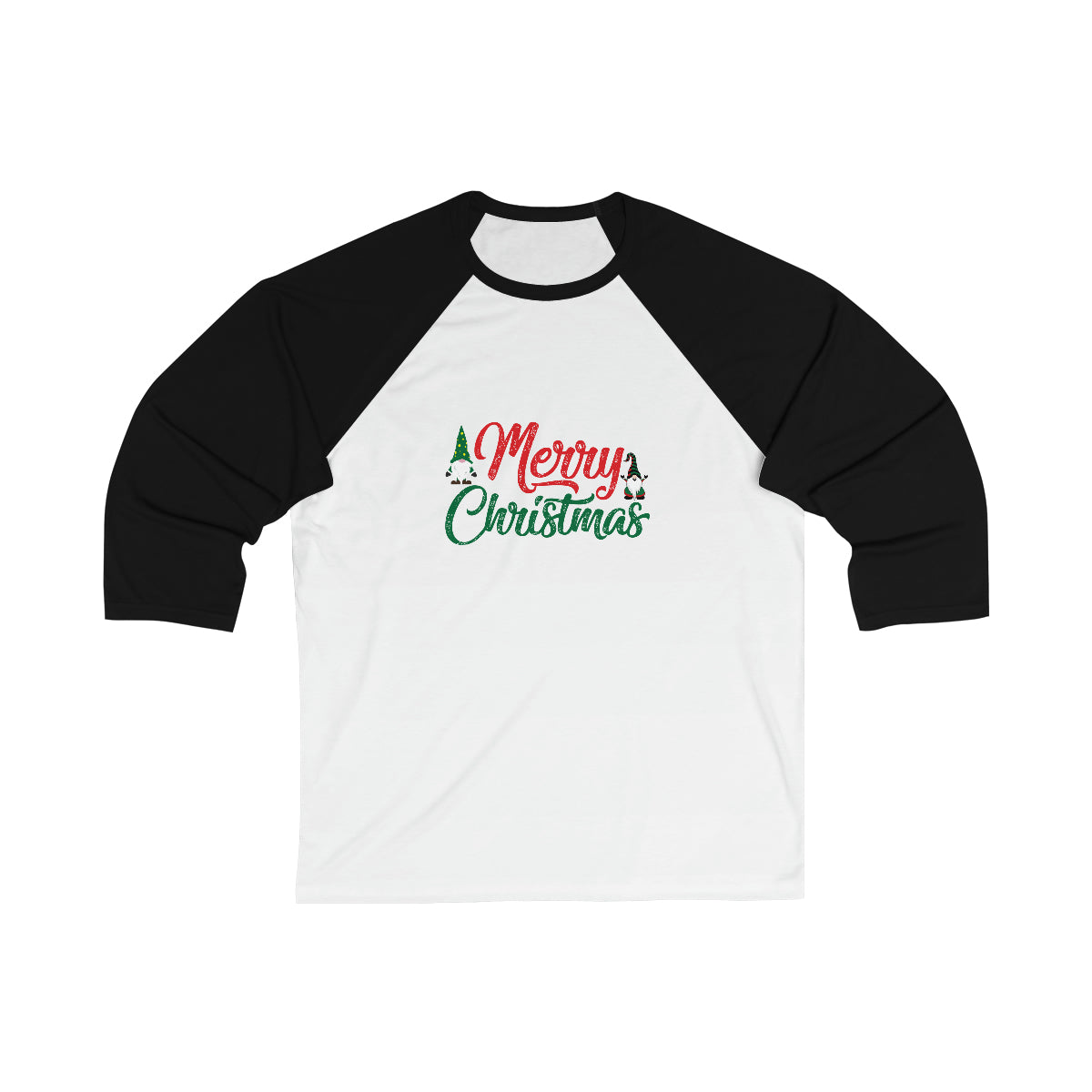 Merry Christmas Unisex Long Sleeves, Unisex Long Sleeves , Unisex 3/4 Sleeve , Merry Christmas Printify