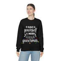 Thumbnail for Unisex Christmas LGBTQ Heavy Blend Crewneck Sweatshirt - Have Yourself A Merry Little Queermas Printify