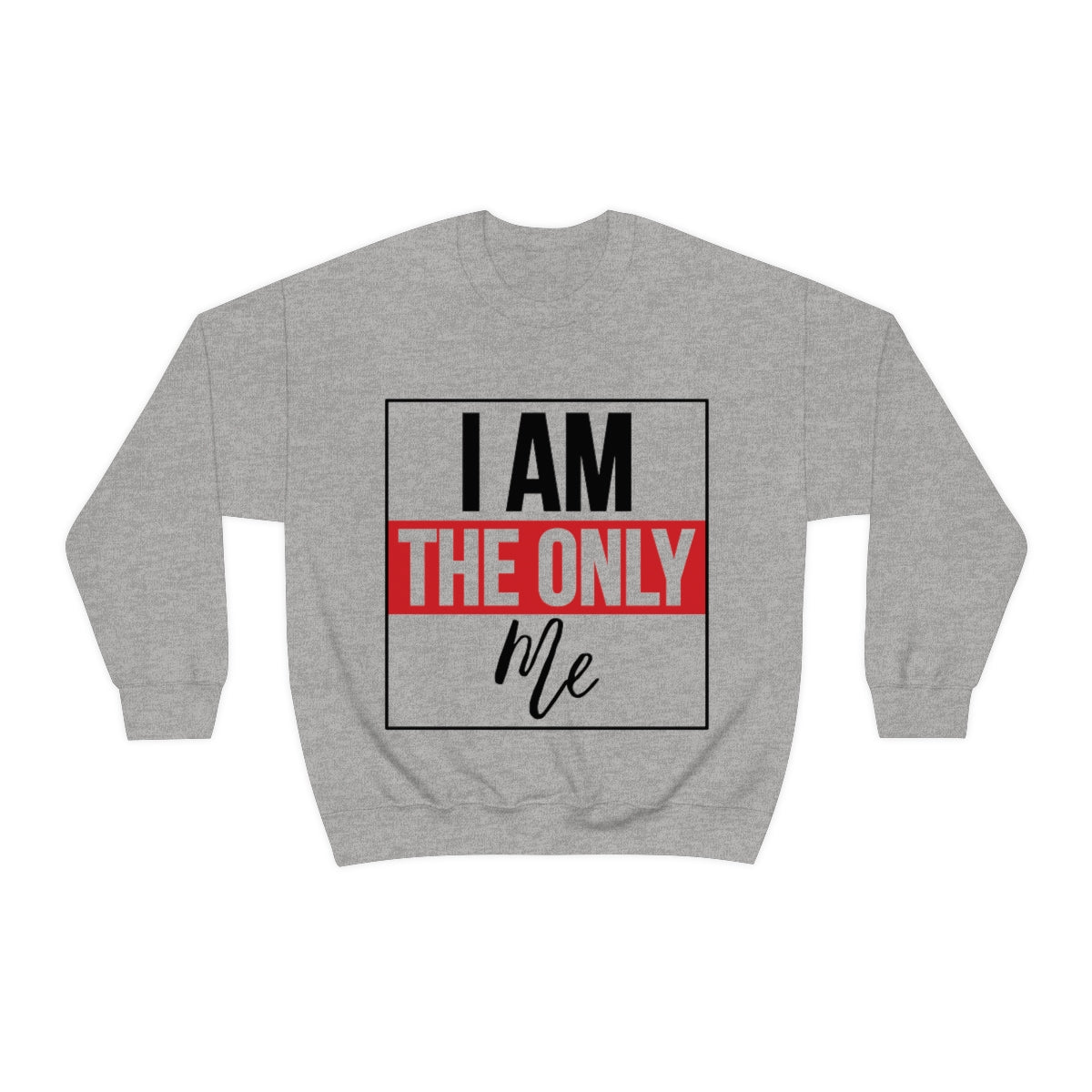 Affirmation Feminist Pro Choice Sweatshirt Unisex  Size –I Am The  Only Me Printify