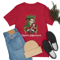Thumbnail for Classic Unisex Christmas LGBTQ Holigays T-Shirt - Holigay (Black) Printify