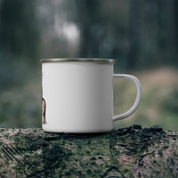 Thumbnail for Affirmation Feminist pro choice 12oz Enamel Camping Mug - Love the Skin You're In Printify