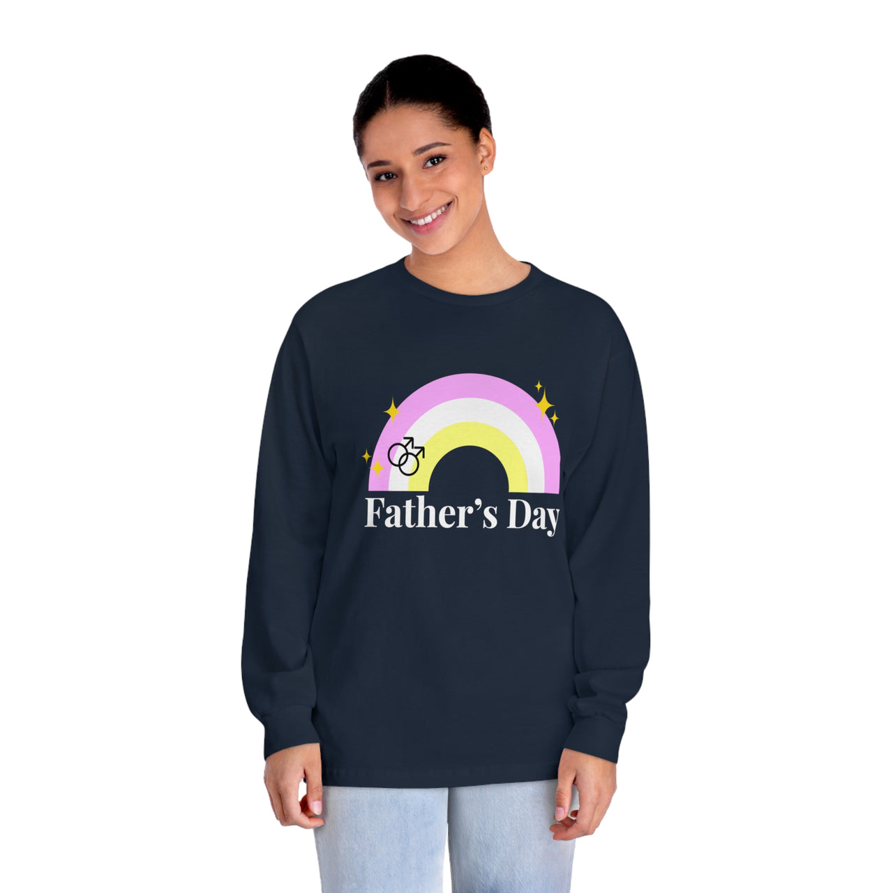 Twink Pride Flag Unisex Classic Long Sleeve Shirt - Father's Day Printify
