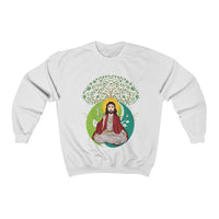 Thumbnail for KCC Unisex  Sweatshirt  Heavy Blend™   Crewneck Sweatshirt / White Jesus Printify