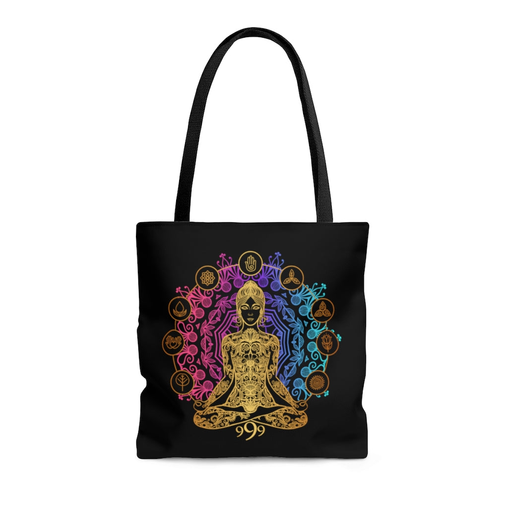 SAC Accessories Bags /AOP Tote Bag/Meditation Printify
