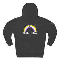 Thumbnail for Nonbinary Flag Mother's Day Unisex Premium Pullover Hoodie - Mother's Day Printify