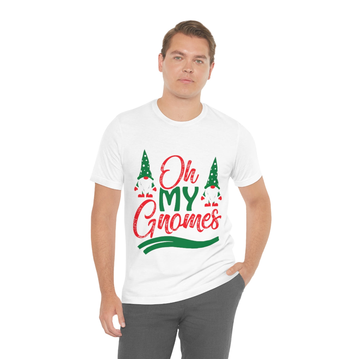 Classic Unisex Christmas T-shirt - Oh My Gnomes Printify