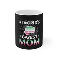 Thumbnail for Abroexual Flag Ceramic Mug  - #1 World's Gayest Mom Printify