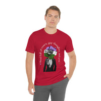 Thumbnail for Genderqueer Flag LGBTQ Affirmation T-shirt Unisex Size - Head Full Of Roses Printify