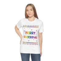 Thumbnail for Classic Unisex Christmas LGBTQ T-Shirt - Merry Queermas Printify