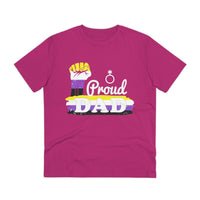 Thumbnail for Non Binary Pride Flag T-shirt Unisex Size - Proud Dad Printify