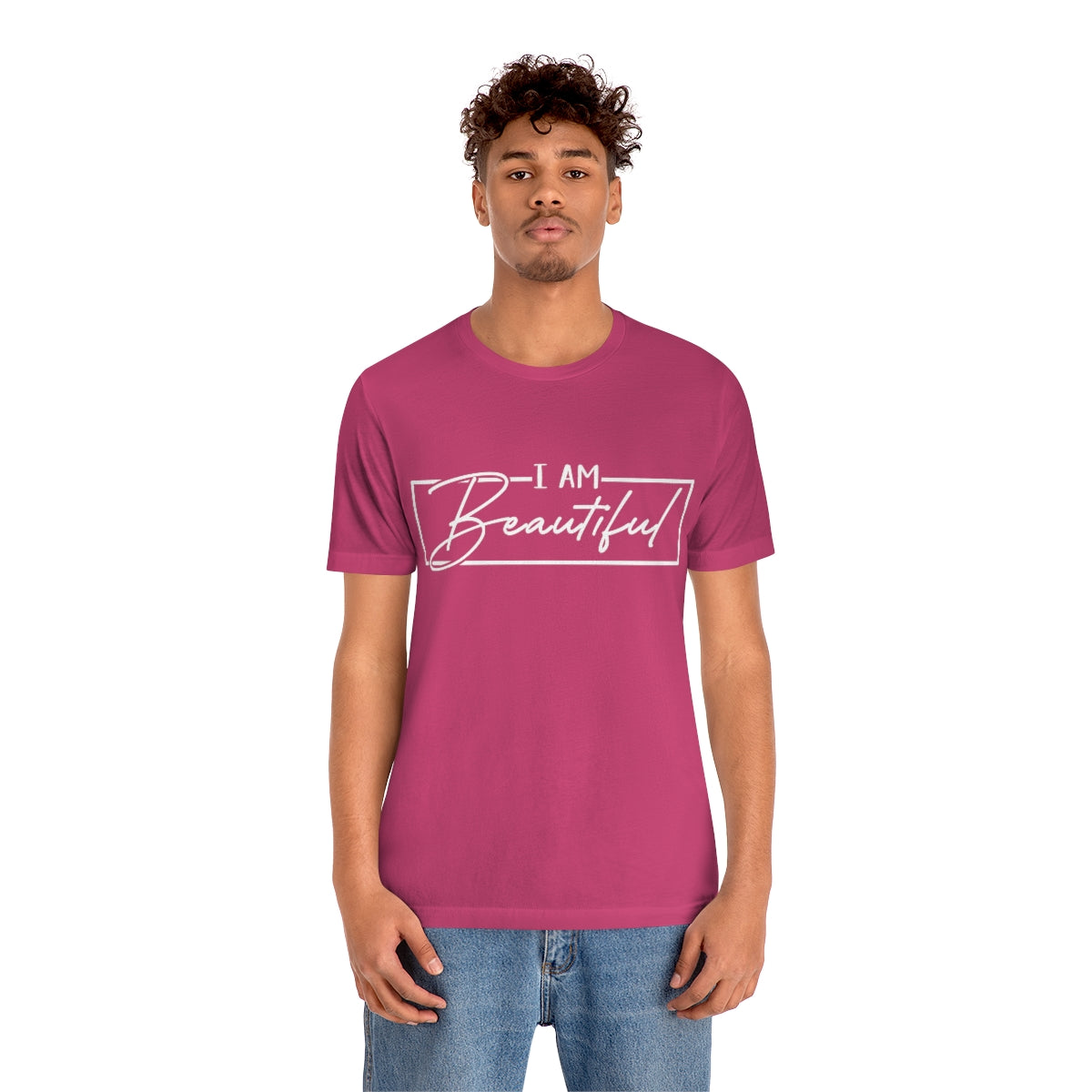 Affirmation Feminist Pro Choice T-Shirt Unisex Size - I am Beautiful Printify
