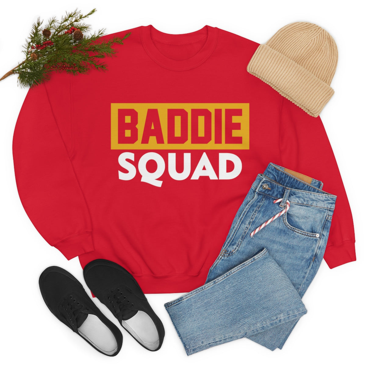 Affirmation Feminist Pro Choice Sweatshirt Unisex  Size –Baddie Squad Printify