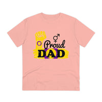 Thumbnail for Intersexual Pride Flag T-shirt Unisex Size - Proud Dad Printify