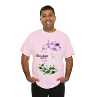 Thumbnail for SHAVA CO Genderqueer Flag 2023 Pride, Houston  Unisex Heavy Cotton Tee - My Rainbow Is In My DNA Printify