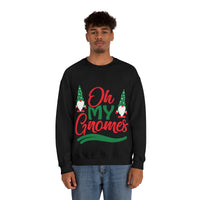 Thumbnail for Merry Christmas Unisex Sweatshirts , Sweatshirt , Women Sweatshirt , Men Sweatshirt ,Crewneck Sweatshirt, Oh My Gnomes Printify