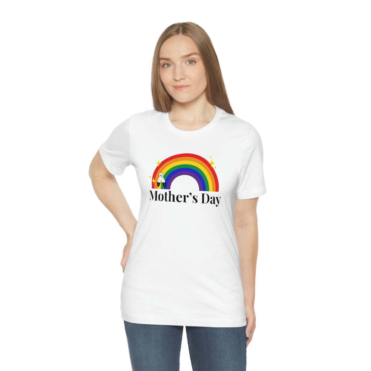 Two Spirit Pride Flag Mother's Day Unisex Short Sleeve Tee - Mother's Day SHAVA CO