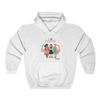 Thumbnail for Affirmation Feminist Pro Choice Women's Hoodie – I Am Powerful (Little Girls) Printify