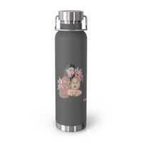 Thumbnail for Affirmation Feminist pro choice Copper Vacuum insulated bottle 22oz -  I am Perfect (Down Syndrome) Printify