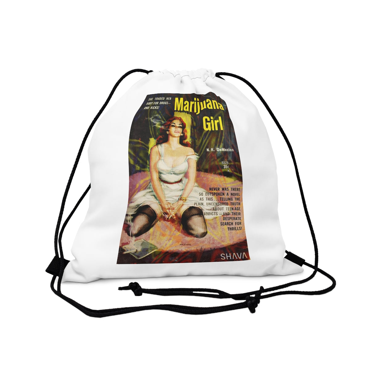 VCC  Accessories Bags /Outdoor Drawstring Bag/  She Traded Her Body For Drugs Printify