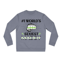 Thumbnail for Agender Pride Flag Sweatshirt Unisex Size - #1 World's Sexiest Maddy Printify