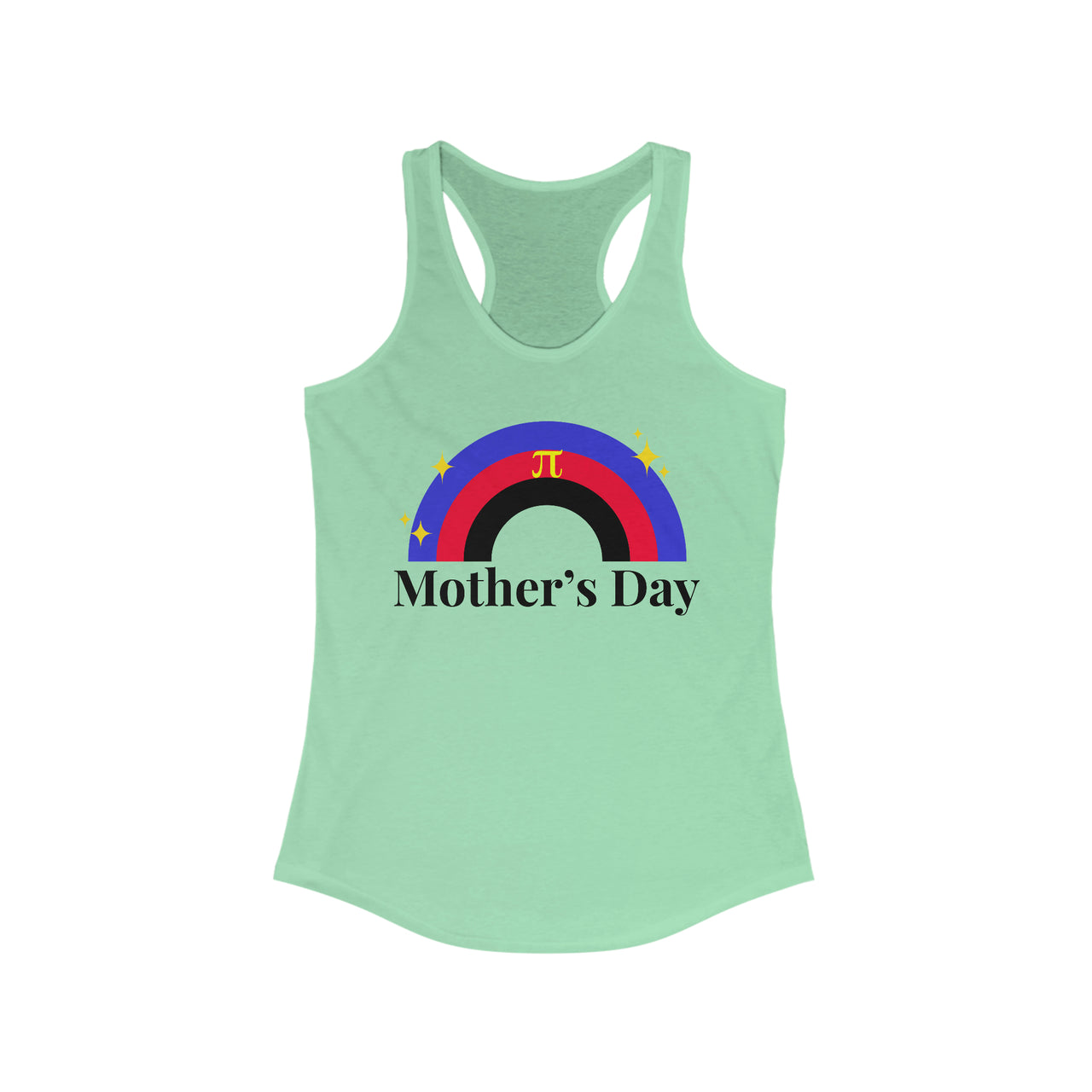Polyamory Pride Flag Mother's Day Ideal Racerback Tank - Mother's Day SHAVA CO