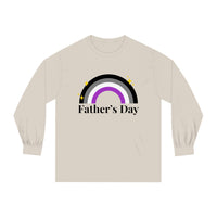 Thumbnail for Asexual Pride Flag Unisex Classic Long Sleeve Shirt - Father's Day Printify