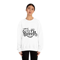 Thumbnail for Affirmation Feminist Pro Choice Sweatshirt Unisex  Size – I Am a Black Queen Printify