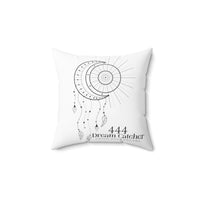 Thumbnail for Yoga Spiritual Meditation Spun Polyester Square Pillow - Protection 444 Angel Number Printify