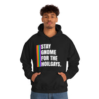 Thumbnail for Unisex Christmas LGBTQ Heavy Blend Hoodie - Staying Gnome For The Holigays Printify