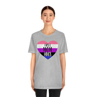 Thumbnail for Genderfluid Pride Flag Mother's Day Unisex Short Sleeve Tee - Free Mom Hugs SHAVA CO