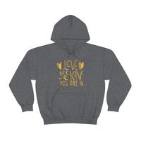 Thumbnail for Affirmation Feminist Pro Choice Unisex Hoodie - Love The Skin You Are In Printify