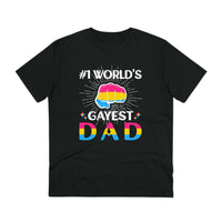 Thumbnail for Pansexual Pride Flag T-shirt Unisex Size - #1 Word's Sexiest Dad Printify