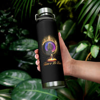 Thumbnail for Yoga Spiritual Meditation Copper Vacuum Insulated Bottle 22oz  – Luck 777 Angel Number Printify