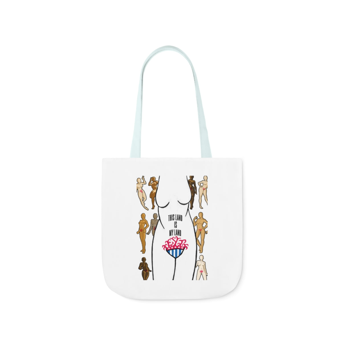 IAC  Accessories Bags  Polyester Canvas Tote Bag / This Land Is My Land Printify