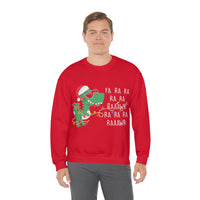 Thumbnail for Merry Christmas Unisex Sweatshirts , Sweatshirt , Women Sweatshirt , Men Sweatshirt ,Crewneck Sweatshirt, Dinasour Christmas Printify