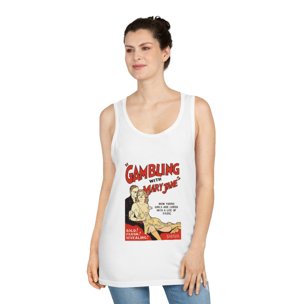 VCC Unisex Softstyle™ Tank Top / Gambling with Mary jane Printify