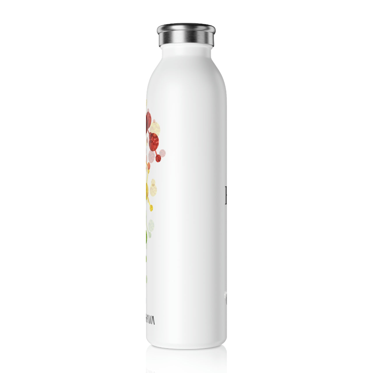 Straight Ally Flag Slim Water Bottle Houston Pride - My Rainbow is In My DNA SHAVA CO