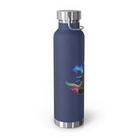 Thumbnail for Yoga Spiritual Meditation Copper Vacuum Insulated Bottle 22oz  –  Balance 888 Angel Number Printify