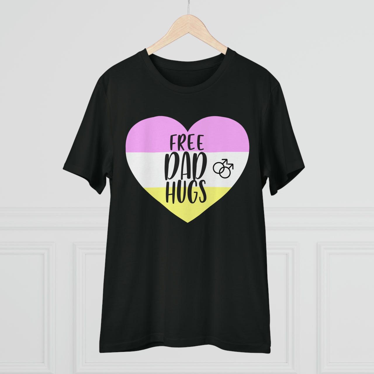 Twink Pride Flag T-shirt Unisex Size - Free Dad Hugs Printify