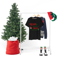 Thumbnail for Classic Unisex Christmas T-shirt - Dear Santa I Was Framed Printify