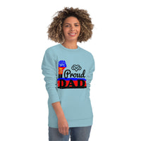 Thumbnail for Polyamory Pride Flag Sweatshirt Unisex Size - Proud Dad Printify