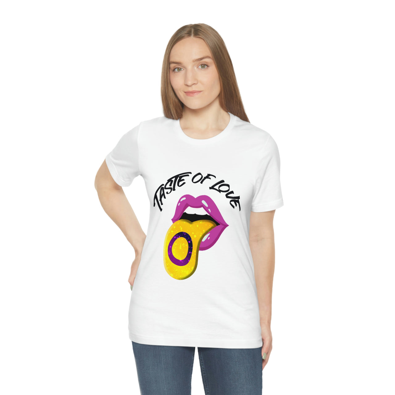 Intersexual Flag LGBTQ Affirmation T-shirt Unisex Size - Taste Of Love Printify