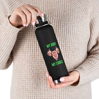 Thumbnail for Affirmation Feminist pro choice Copper Vacuum insulated bottle 22oz - My Body My Choice Printify