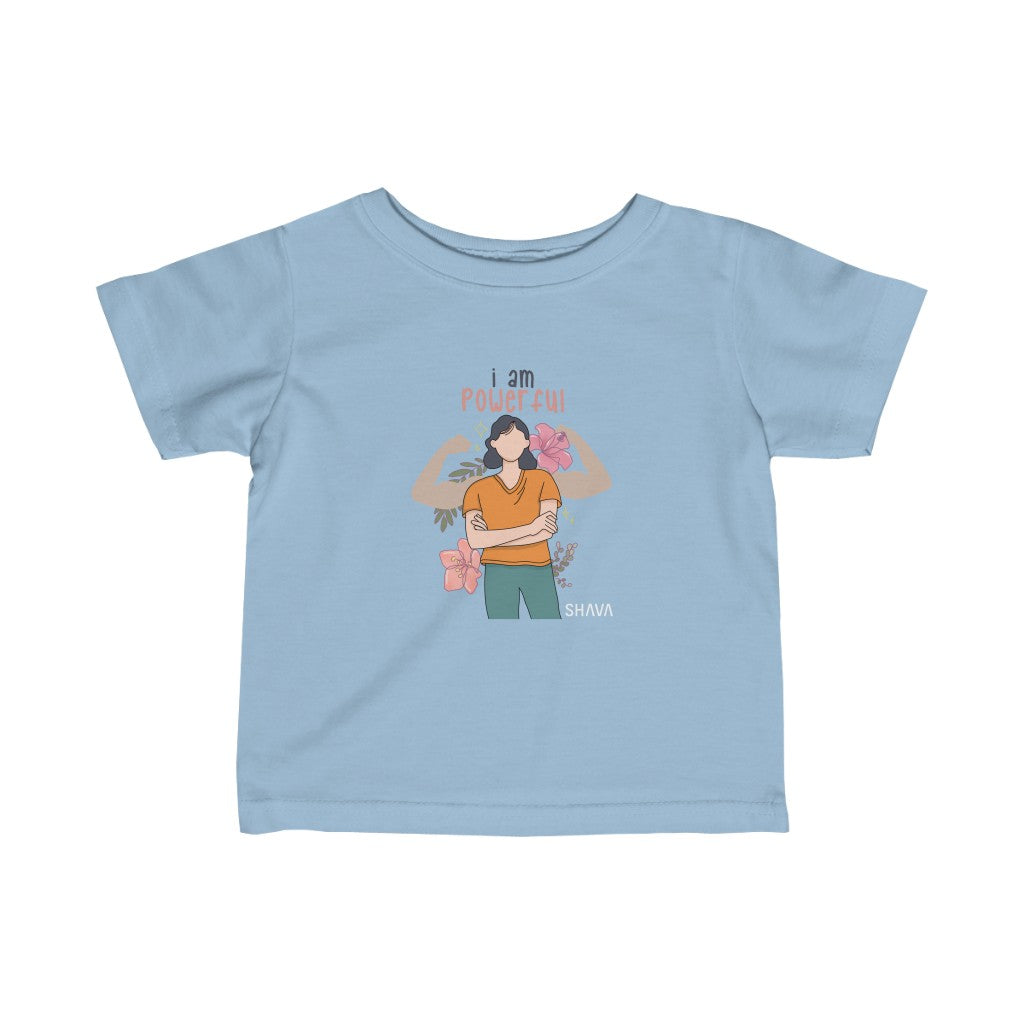 IAC  KIDS T-Shirts Infant Fine Jersey Tee / I am powerful Printify