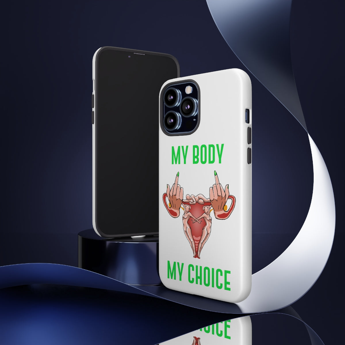 Affirmation Feminist Pro Choice Phone Cases – These Are My Roots Printify